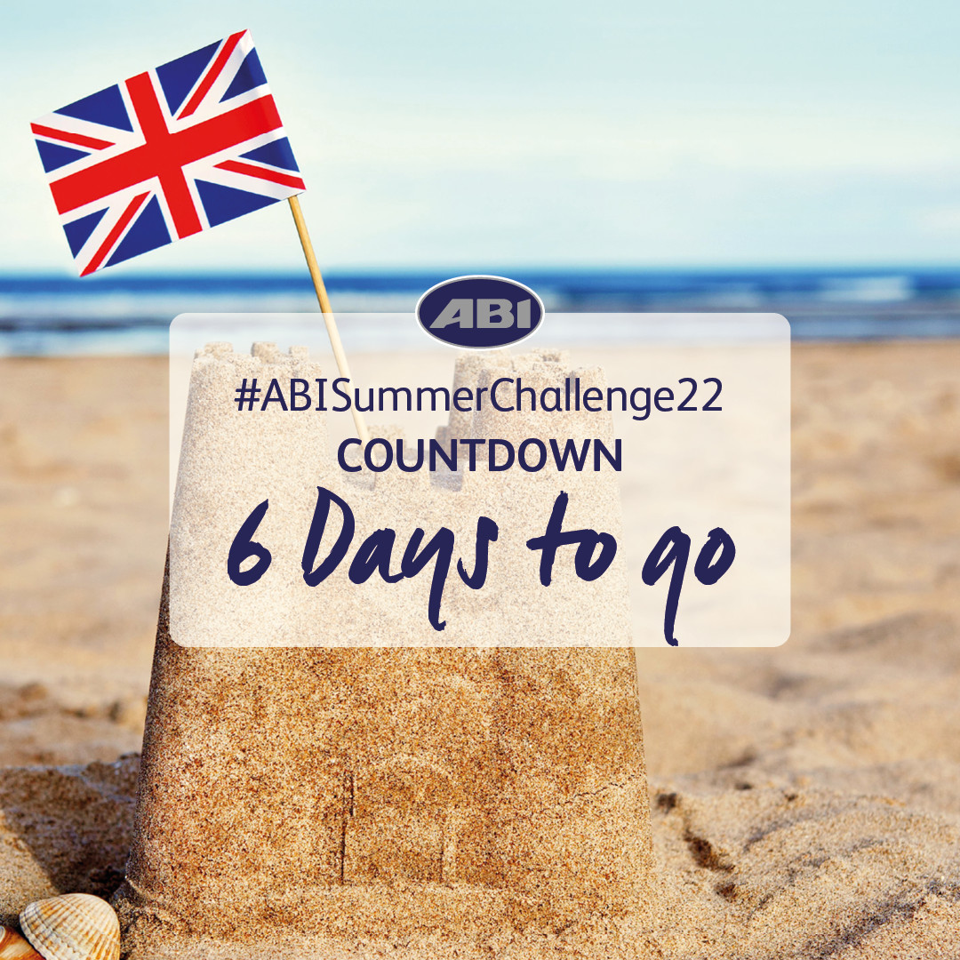 The countdown for <a target="_blank" href="https://twitter.com/search?q=%23ABISummerChallenge22" tit