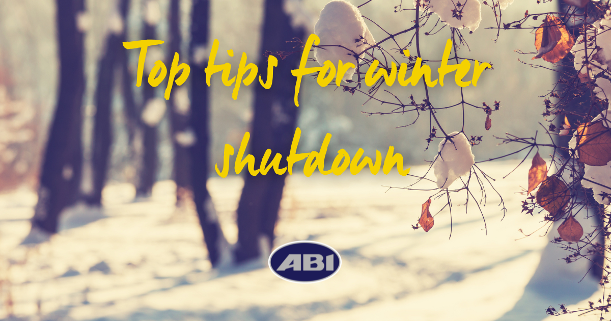 Shutting down your ABI this Winter