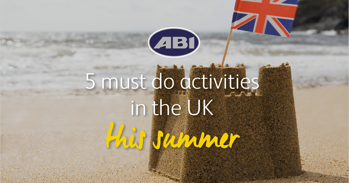 5 must do activities in the UK this summer
